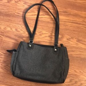 Used Frankie & Johnnie grey wool bag